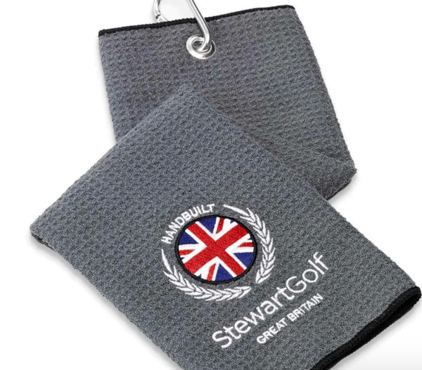 Stewart Golf Embroidered Microfibre Towel