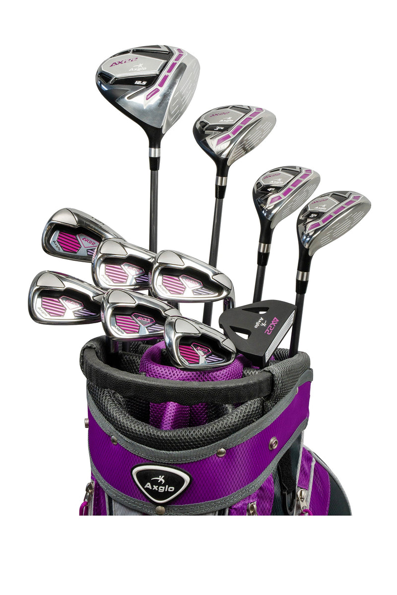 Axglo Ladies' Complete Golf Set / 16 Pieces - AX 22