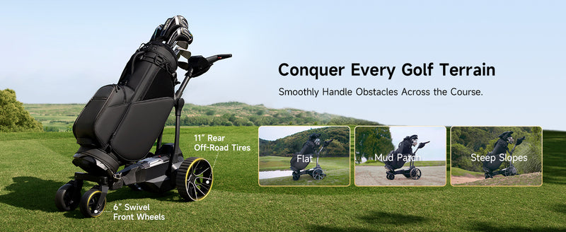 Navee Birdie 3 Remote (Non-Follow) Electric Golf Caddy