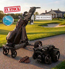Axglo E5 Follow/Remote Electric Golf Caddy - Motogolf.com LLC