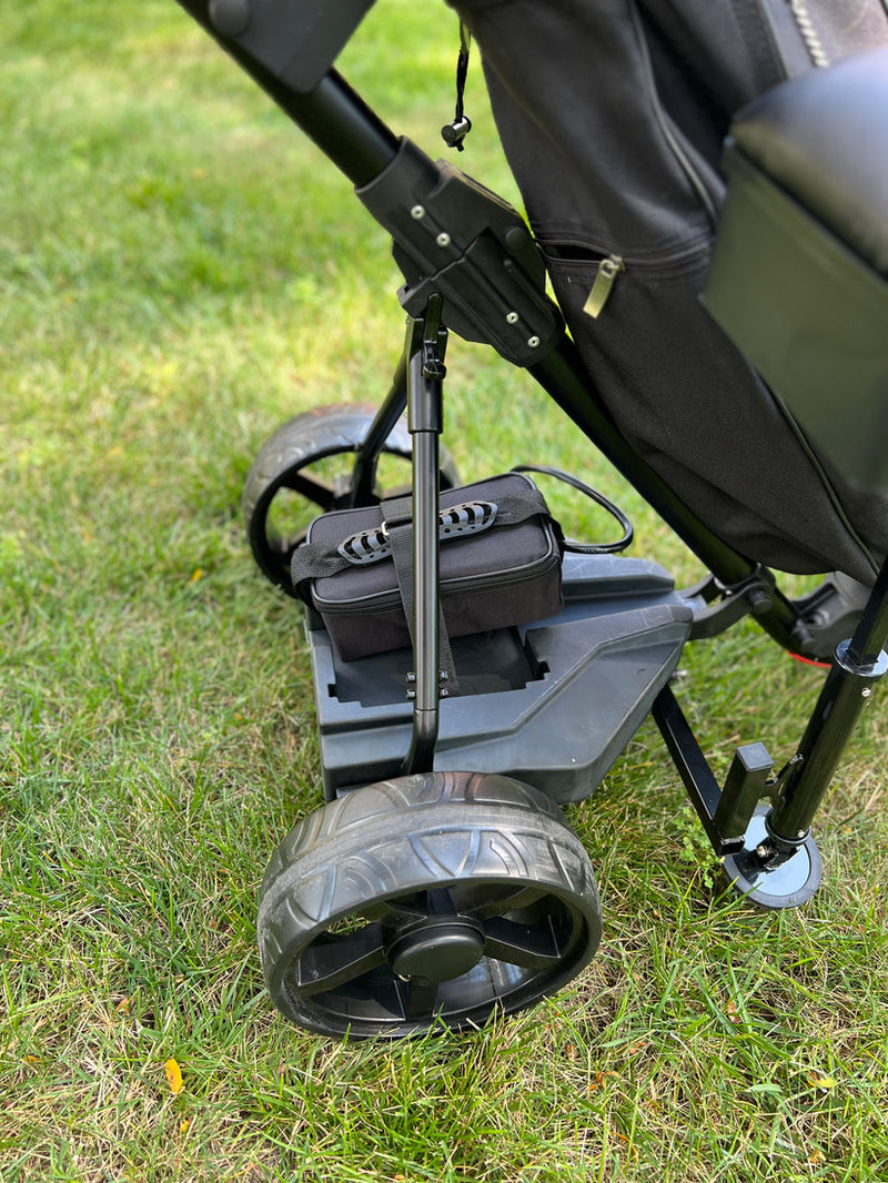 Super E Caddy The Weekender Lithium Electric Golf Caddy | Motogolf.com