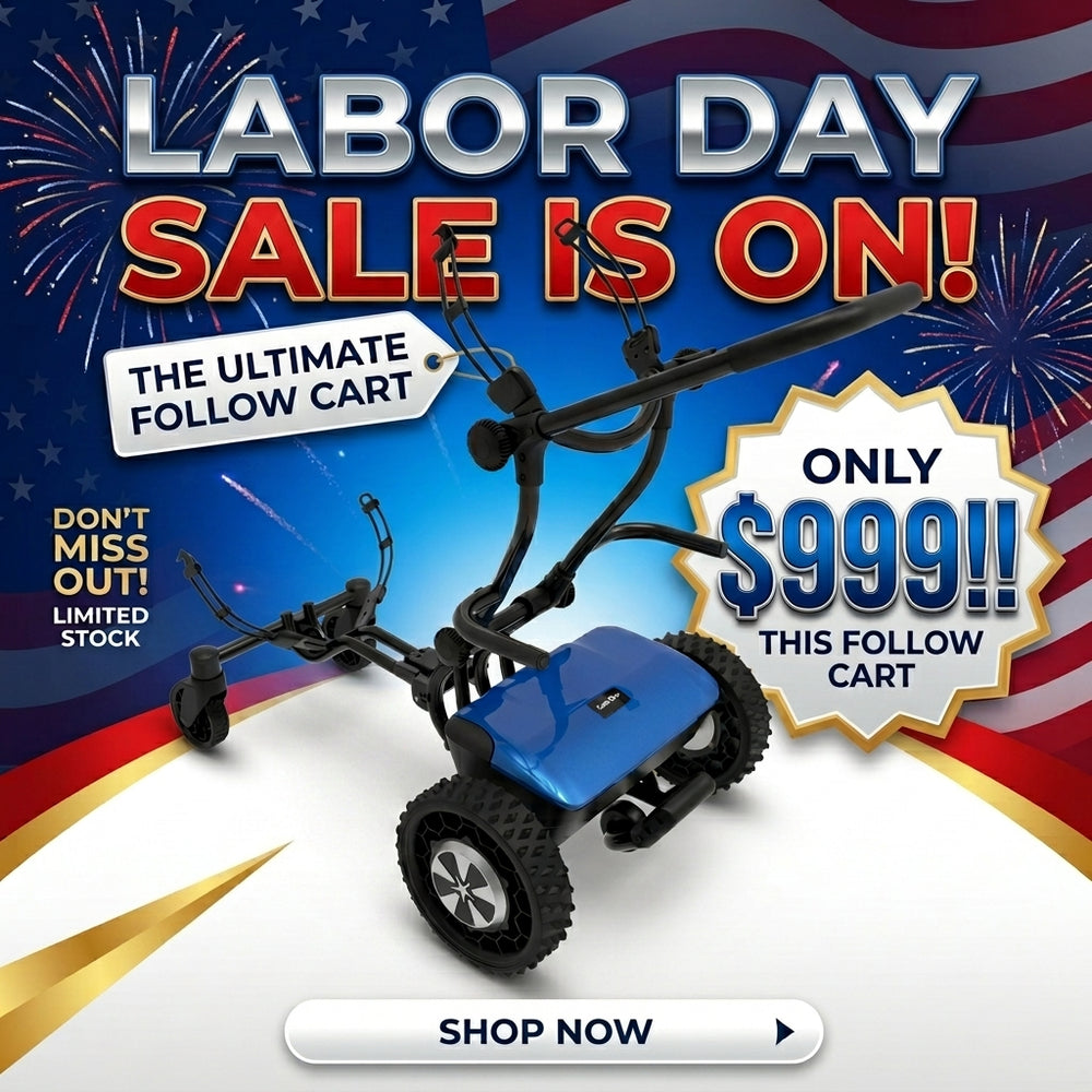 Caddytrek CT2000R2 Follow/Remote Control Golf Caddy - Unleash Your