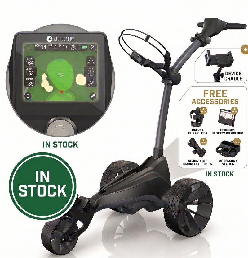 Motocaddy M5 GPS DHC Lithium Electric Golf Caddy - Elevate Your Game