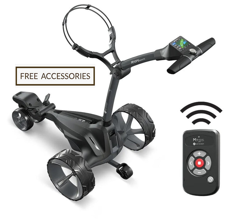 Motocaddy M7 GPS Lithium Remote Control Golf Caddy