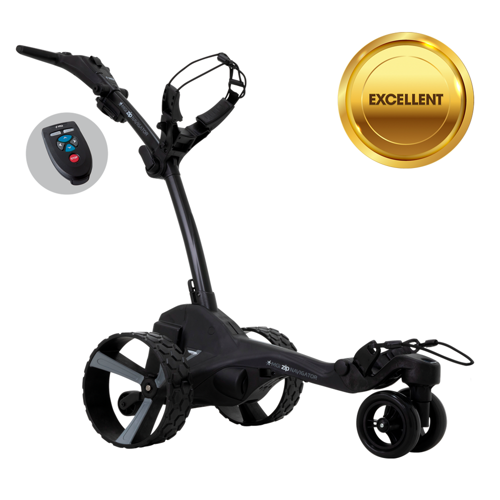 MGI Zip Navigator Electric Golf Caddy Bundle Deal (Pre-Owned) - #1