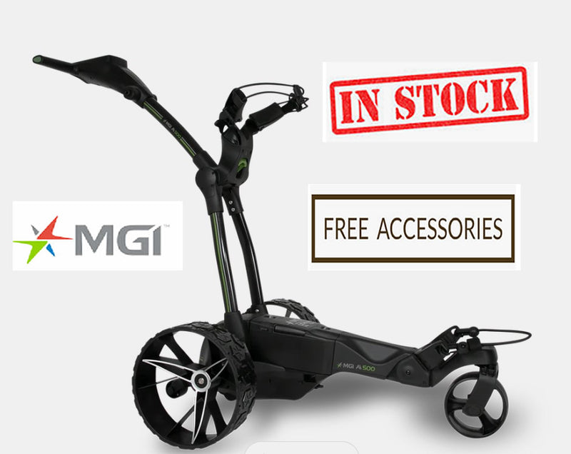 MGI Ai 500 Lithium Electric Golf Caddy with Braking System