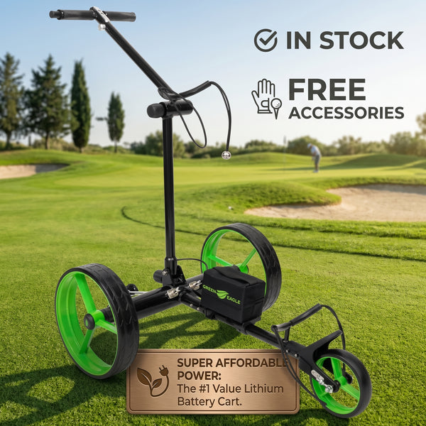 Green Eagle Golf - NEOS Remote Electric Golf Caddy: Play Effortlessly