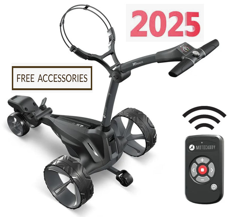 Motocaddy M7 Lithium Remote Control Golf Caddy