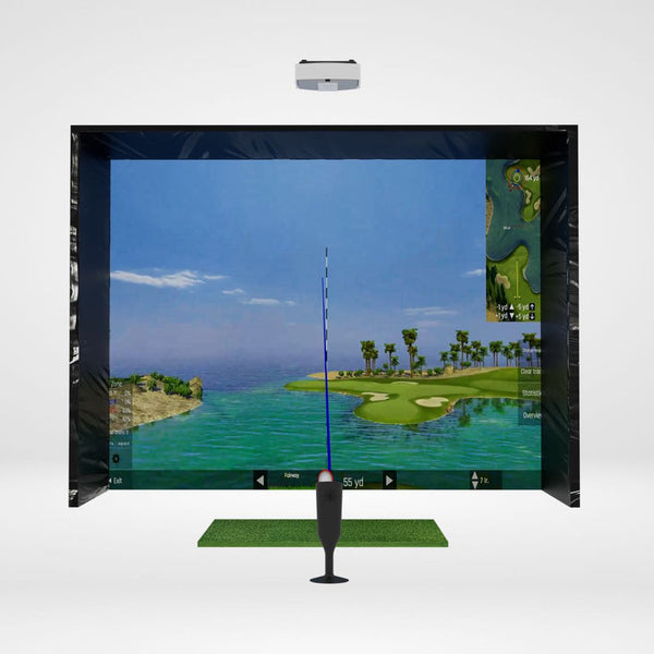 Optishot Nova Series Golf In A Box 4 Simulator Package