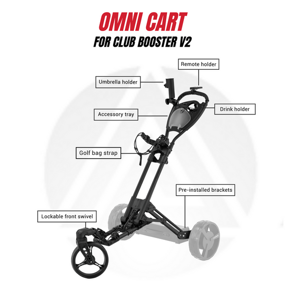 Alphard Omni Cart Golf Push Cart