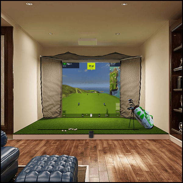 Optishot Orbit Series Golf In A Box 5 Simulator Package