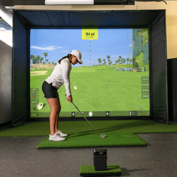 Optishot Orbit Series Golf In A Box 4 Simulator Package