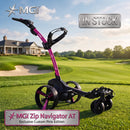 MGI Zip Navigator AT (All Terrain - Passion Pink) Lithium Remote Control Golf Caddy - Main 1