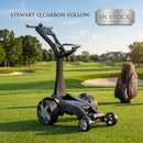 Stewart Q Carbon Follow Range Remote Control Golf Caddy - Motogolf.com LLC main