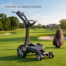 Stewart Q Carbon Follow Range Remote Control Golf Caddy - Motogolf.com LLC promotions