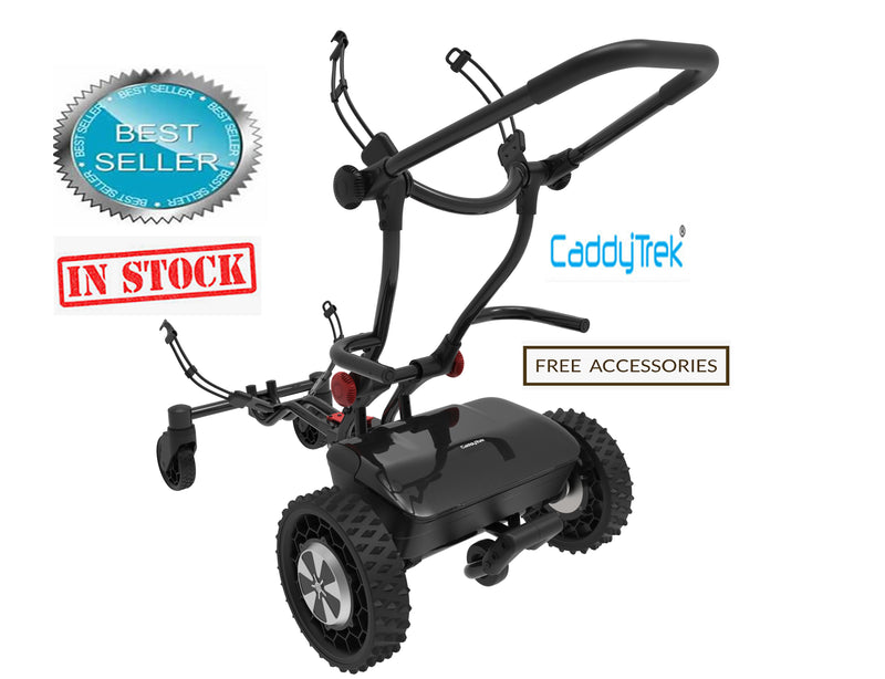 Robotic Follow You Remote Golf Caddy Bundle - Caddytrek R2 l
