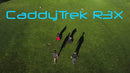 Caddytrek R3X Smart AI Camera Follow/Remote Control Golf Caddy