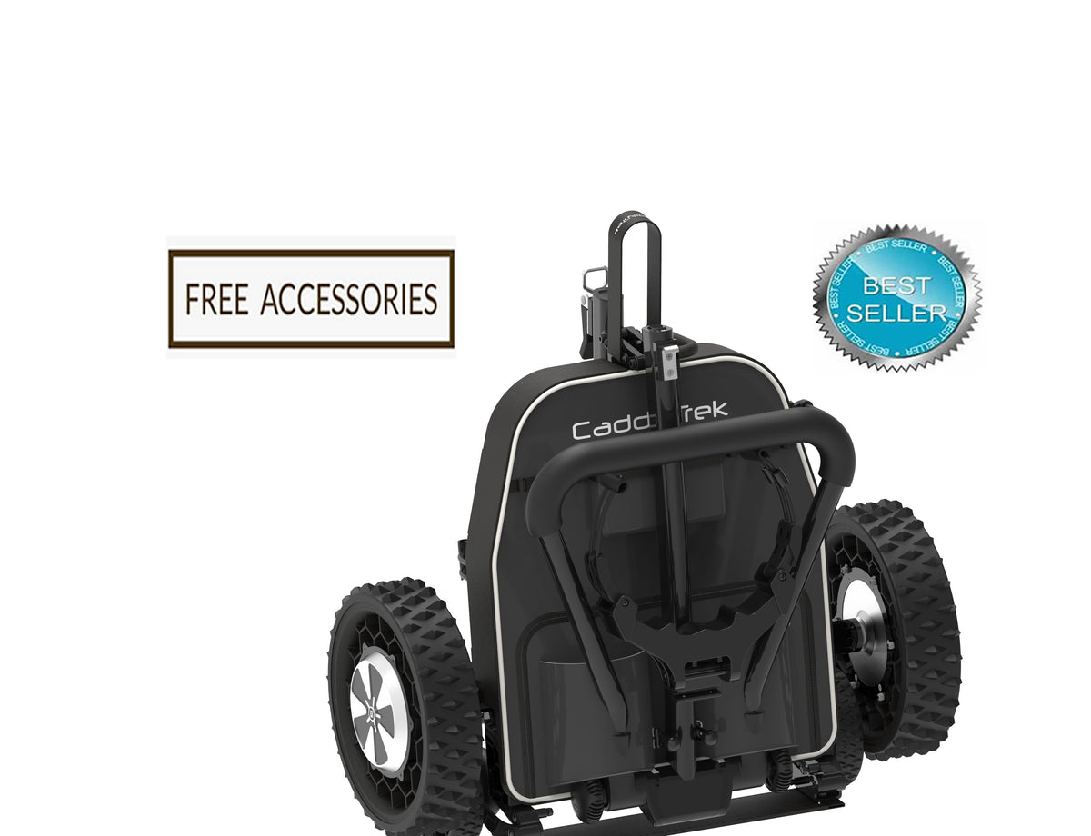Smart A.I. Follow You Remote Golf Caddy Bundle - Caddytrek R3 l