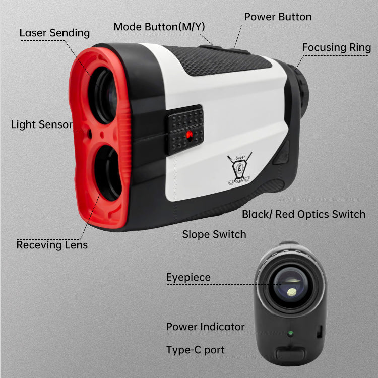 Super E Caddy Range Finder