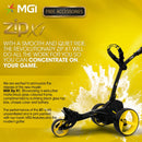 MGI Zip X1 Lithium Electric Golf Caddy