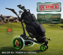 MGI Zip X5 Lithium Electric Golf Caddy with Braking System