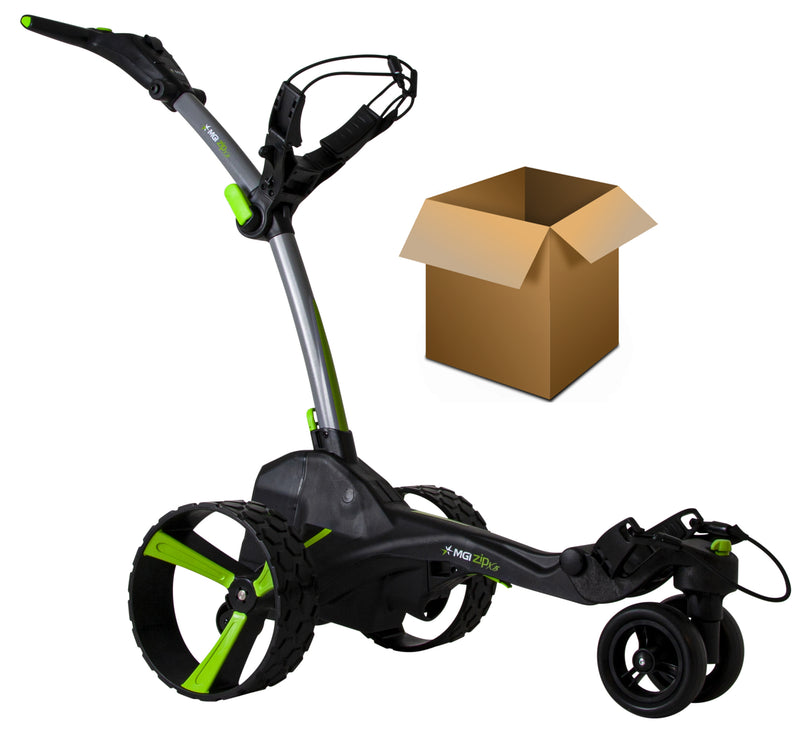 MGI Zip X5 Lithium Electric Golf Caddy with Braking System