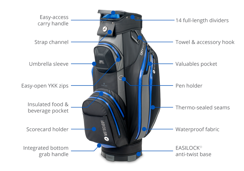 Motocaddy Golf Bag - Dry Series