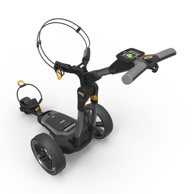 PowaKaddy Compact CT8 GPS Electric Golf Cart with Optional Braking System