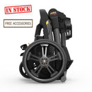 PowaKaddy Compact CT8 GPS Electric Golf Cart with Optional Braking System