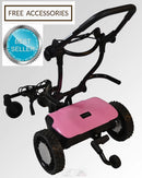FTR Caddytrek CT2000R2 Pink Lady Follow/Remote Control Golf Caddy
