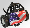 FTR Caddytrek CT2000R2 Star and Stripes Follow/Remote Control Golf Caddy