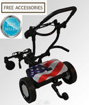 FTR Caddytrek CT2000R2 Star and Stripes Follow/Remote Control Golf Caddy
