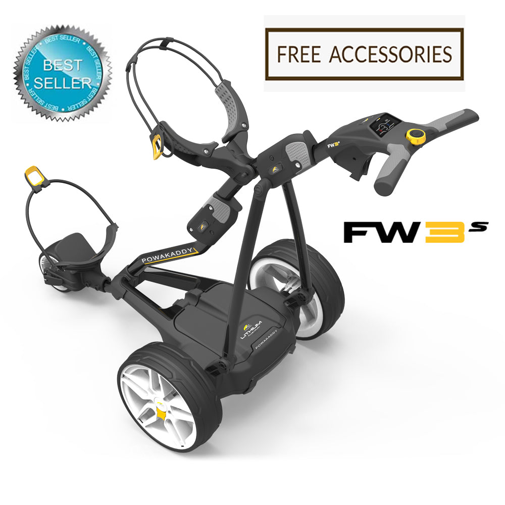 Powakaddy FX3 Electric Trolley Accessories Bundle #1 Online Dealer | Motogolf.com